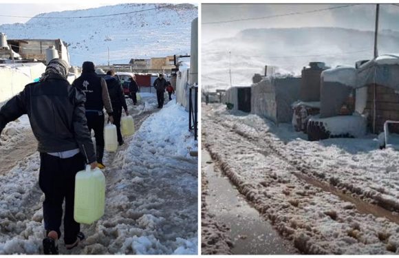 Liban : avec la neige, les réfugiés syriens souffrent désespérément du froid