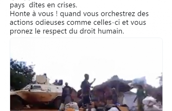 Des Casques bleus traînant un corps en Centrafrique. Une vidéo datant d&rsquo;avril, une enquête ouverte
