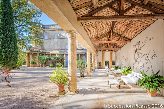 À vendre: un incroyable château qui abrite des œuvres de Picasso