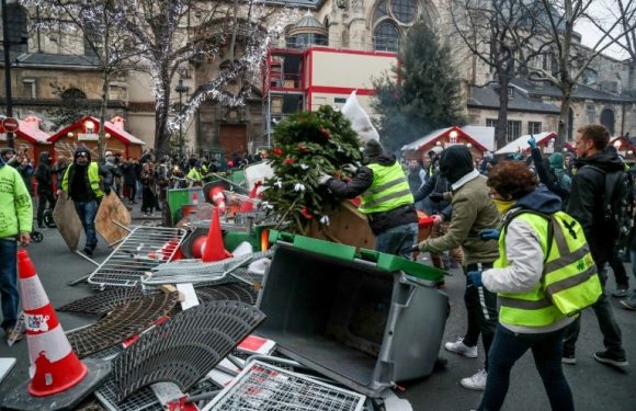 Gilets jaunes : 25 000 manifestants dans toute la France pour l’acte VIII, émaillé de heurts