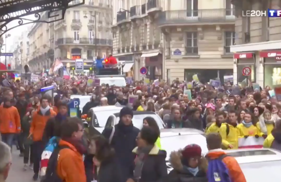 La Marche pour la vie au JT de TF1