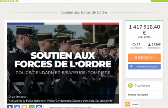 ​Cagnotte Leetchi de soutien aux policiers : ces anomalies qui jettent le doute sur l’authenticité du montant