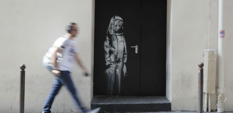 Une oeuvre de Banksy volée au Bataclan