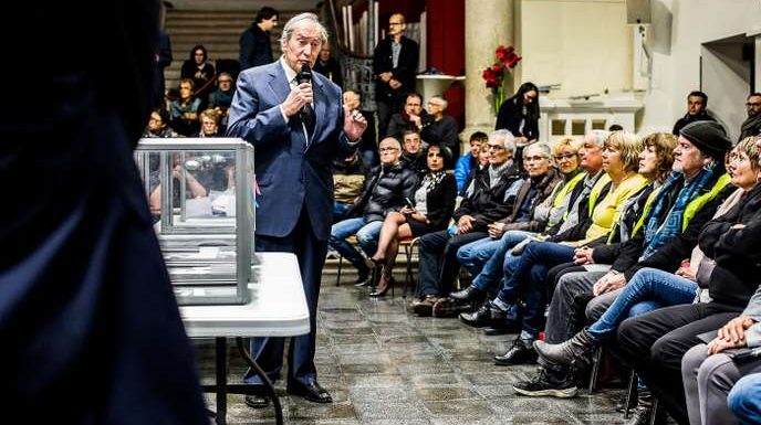 Grand débat à Lons-le-Saunier : « Nous, ça fait déjà trois mois qu’on débat sur les ronds-points »