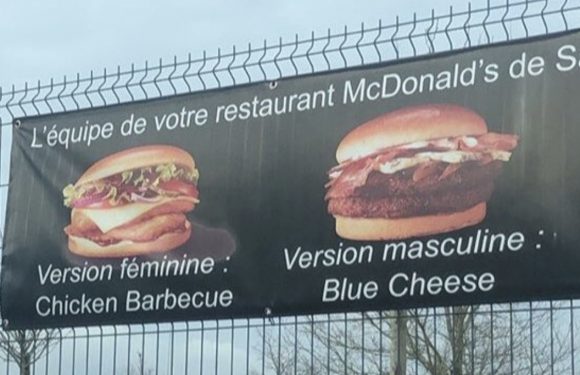 McDonald&rsquo;s : une publicité avec des burgers genrés fait polémique