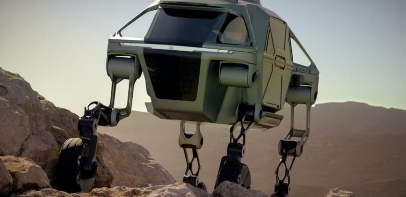 Ce 4×4 expérimental marche aussi bien qu’il roule