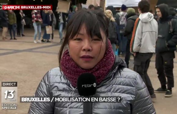 Marche pour le climat : 12.500 jeunes manifestent à Bruxelles