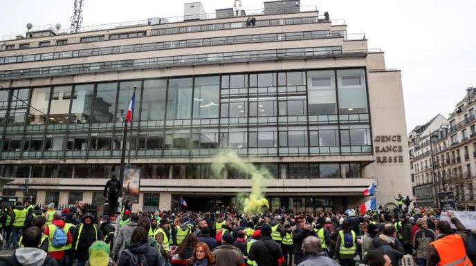 « Gilets jaunes » : « La haine des médias n’a rien d’inédit »