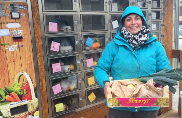 Une idée géniale : ce distributeur de fruits et légumes locaux enchante les habitants de Colmar