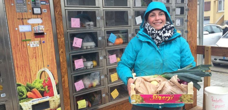 Une idée géniale : ce distributeur de fruits et légumes locaux enchante les habitants de Colmar