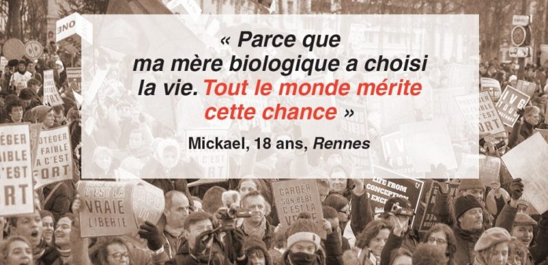 La Marche pour la vie s’affiche dans la presse