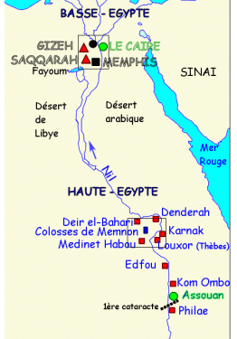 L’Égypte entre pharaons anciens et modernes