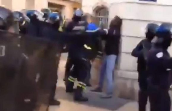 Yellow vest protests: France police chief repeatedly punches ‘gilets jaunes’ activist in video