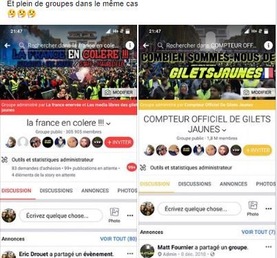 Pourquoi les groupes Facebook « Gilets Jaunes » ont-ils perdu tant de membres ?