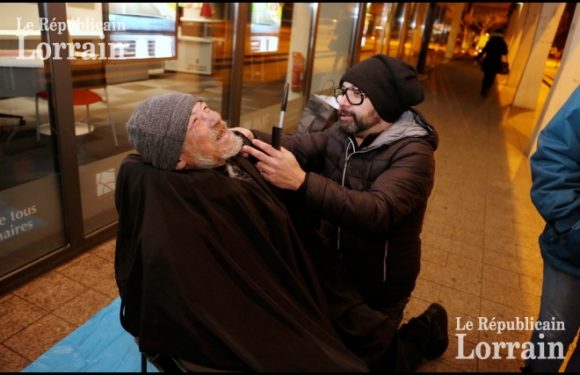 Thionville : il fait salon dans la rue pour les SDF