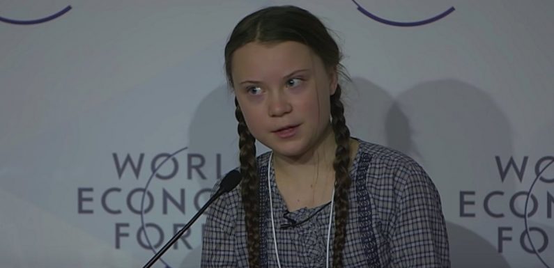 Greta Thunberg à Davos : « Je veux que vous paniquiez. »