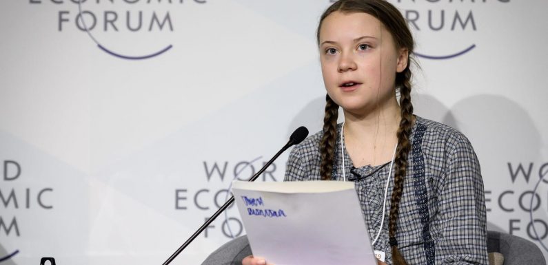 La jeune militante écolo Greta Thunberg a mis 32 heures pour rallier Davos en train