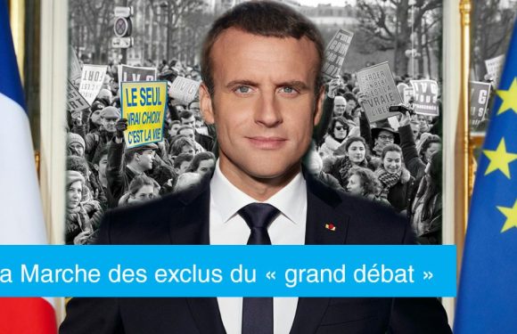 La Marche des exclus du « grand débat national »