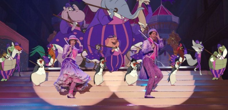 ‘Mary Poppins Returns’ pays homage to first film with hand-drawn animations, including penguins