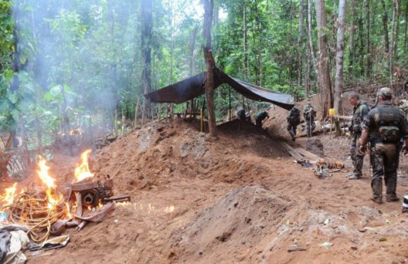 [Chiffre] 765 sites d&rsquo;orpaillage clandestins détruits en Guyanne l&rsquo;année passée