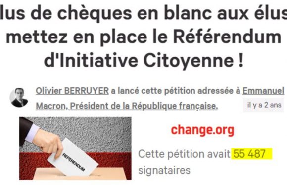[Débat] Proposition d’un Référendum d’Initiative Citoyenne. Par Olivier Berruyer