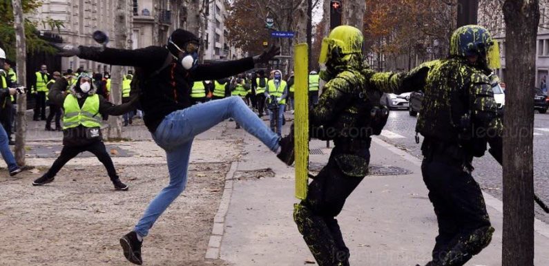 GILETS JAUNES Dégradations dans Paris : des ultranationalistes en première ligne