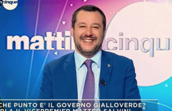 L’Italien Matteo Salvini s’attaque de nouveau à Emmanuel Macron