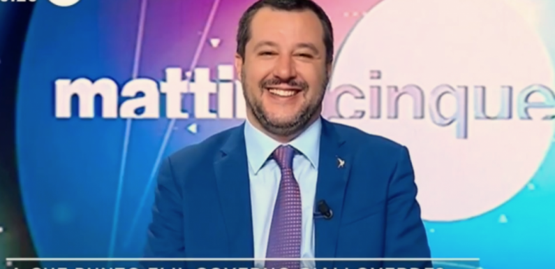 L’Italien Matteo Salvini s’attaque de nouveau à Emmanuel Macron