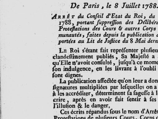 Février 1789, quand Louis XVI ouvrait des cahiers de doléance dans toute la France