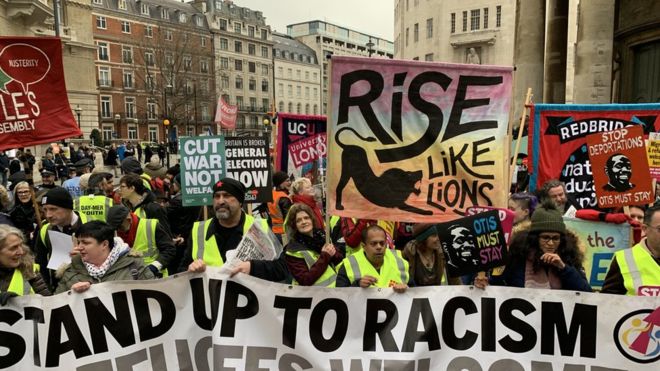 Who are the UK yellow vest protesters?