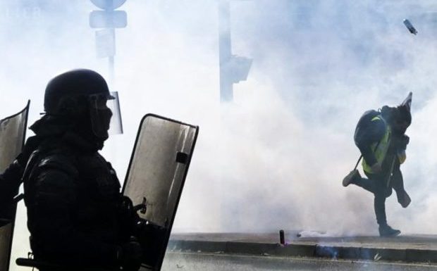 Les gaz lacrymogènes lancés contre les « gilets jaunes » contiennent-ils un composant du Zyklon B ?