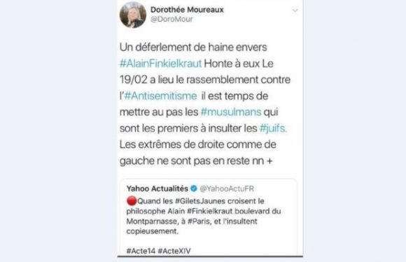 Antisémitisme : polémique autour des propos d’une élue LR qui veut «mettre les musulmans au pas »