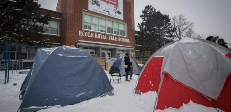 Trois nuits de camping d’hiver pour une place en maternelle