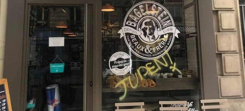 Tags antisémites à Paris : « On est complètement retournés », réagit le cofondateur des restaurants Bagelstein