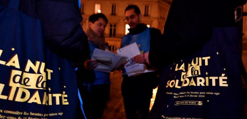 Plus de 3 600 sans-abri ont été recensés à Paris lors de la Nuit de la solidarité