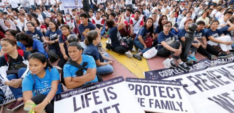 3e Marche pour la vie aux Philippines