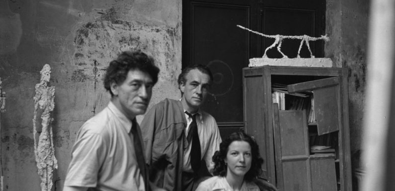 Des photos inédites de Giacometti dans son atelier