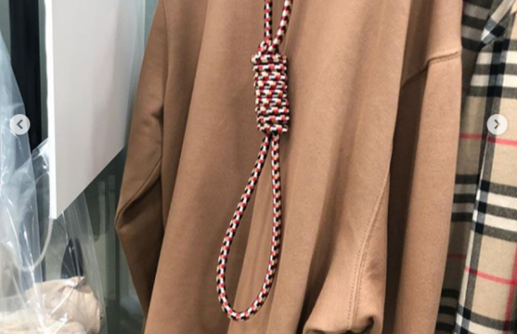 Burberry s’excuse et retire un pull accusé d’inciter au suicide