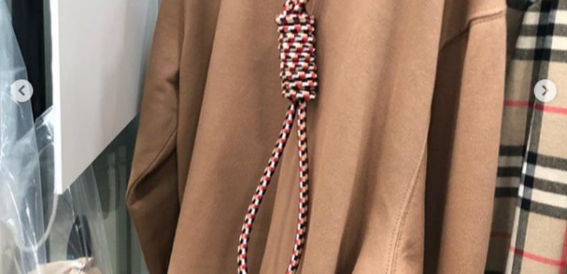 Burberry s’excuse et retire un pull accusé d’inciter au suicide