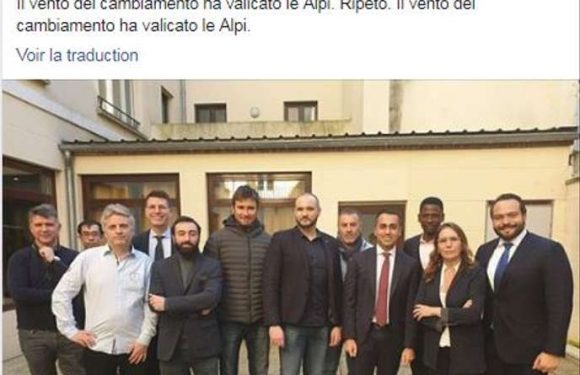 La rencontre de « gilets jaunes » avec l’italien Luigi Di Maio crée des tensions autour de la liste RIC
