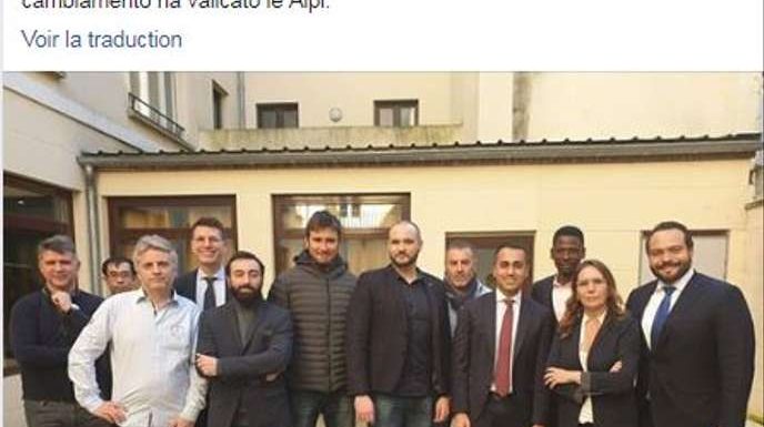 La rencontre de « gilets jaunes » avec l’italien Luigi Di Maio crée des tensions autour de la liste RIC