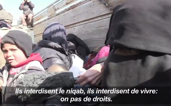 Christelle, Française fuyant l’EI en Syrie : « Moi j’aurais préféré rentrer dans un pays où il a plus l’Islam »