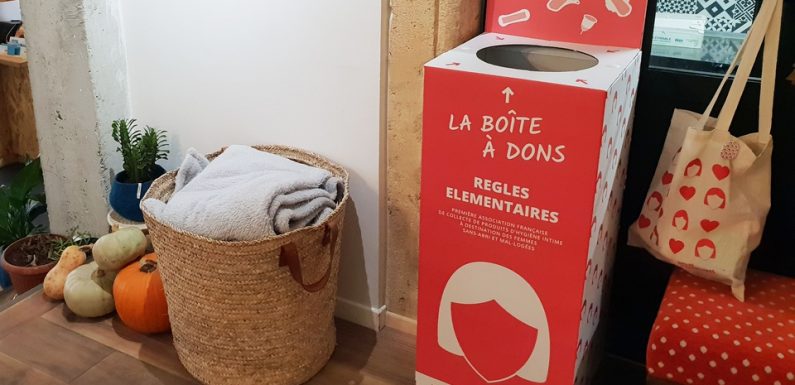 Bordeaux: Un point de collecte de produits d’hygiène intime pour les femmes sans-abri