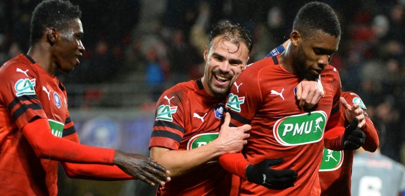 Coupe de France : Le Stade Rennais renverse Lille sur le fil sur un doublé de la tête de Siebatcheu