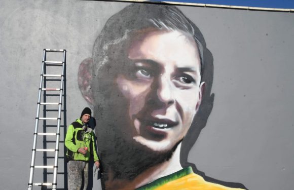 Pas-de-Calais: Un graffeur nordiste rend hommage au footballeur Emiliano Sala avec une fresque murale