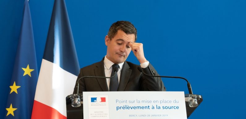 Le prélèvement à la source sera «évalué» dans trois mois promet Gérald Darmanin
