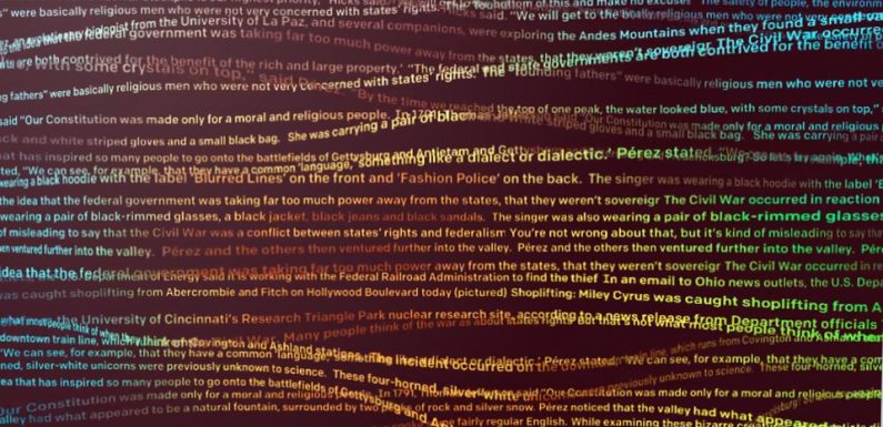 GPT-2, le générateur de texte trop performant pour être rendu public