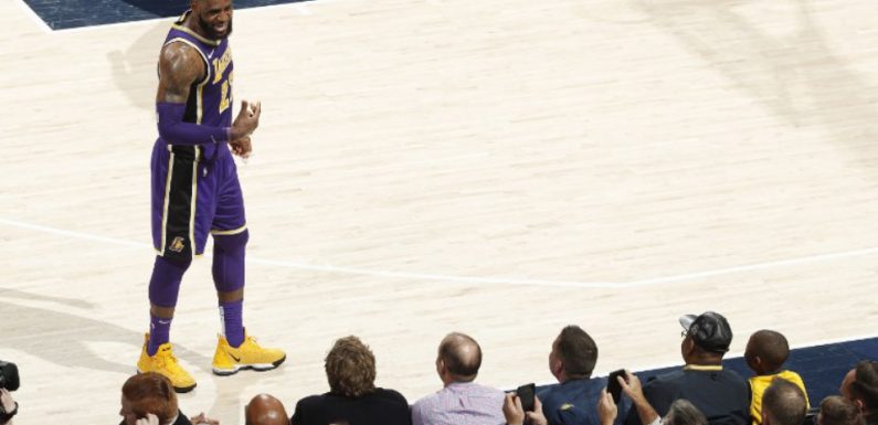 NBA: Les Lakers écrasés à Indianapolis, LeBron James subit la plus large défaite de sa carrière