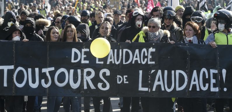 «Gilets jaunes à Nantes »: Plus d’un millier de manifestants et de nouveaux dégâts samedi