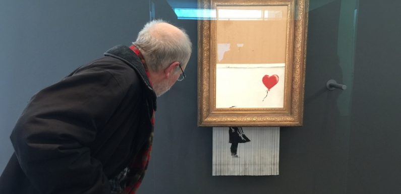 VIDEO. «C’est fort, mais pourquoi déjà?»… Banksy secoue Baden-Baden